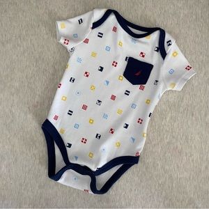 Baby Boys Nautica Onesie 0-3 Months